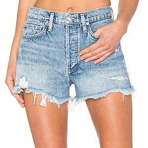 Agolde Parker Shorts in swapmeet 28